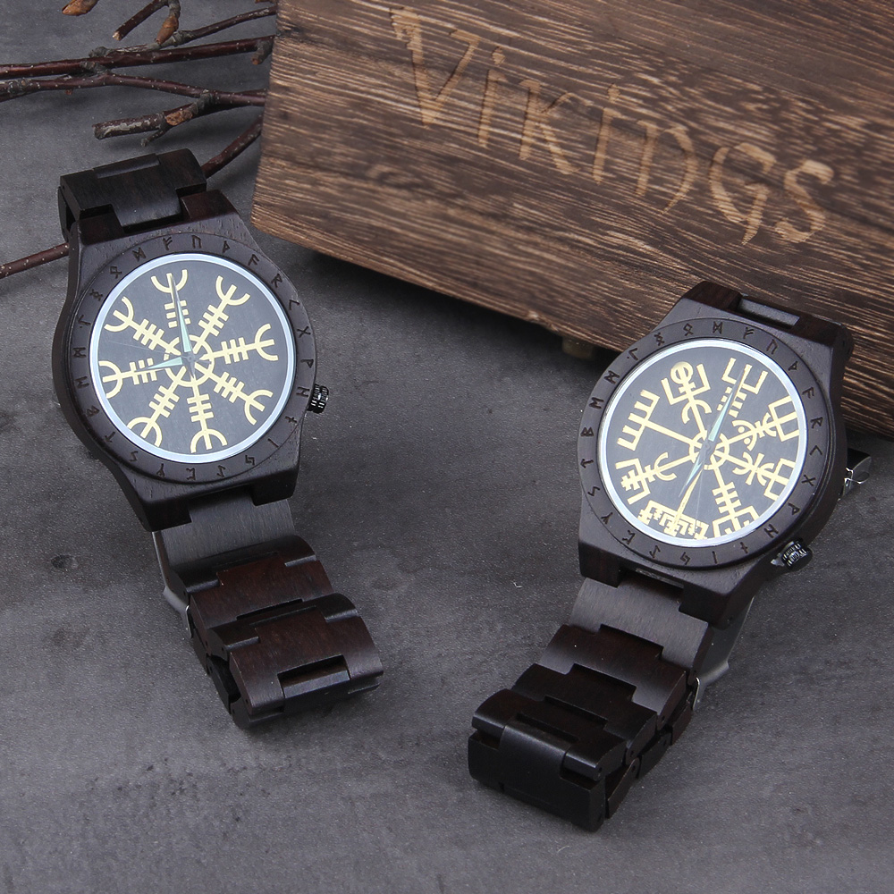 Jewelry Watches For Men - Handgemachte Holz Uhren Mann Frauen Runic