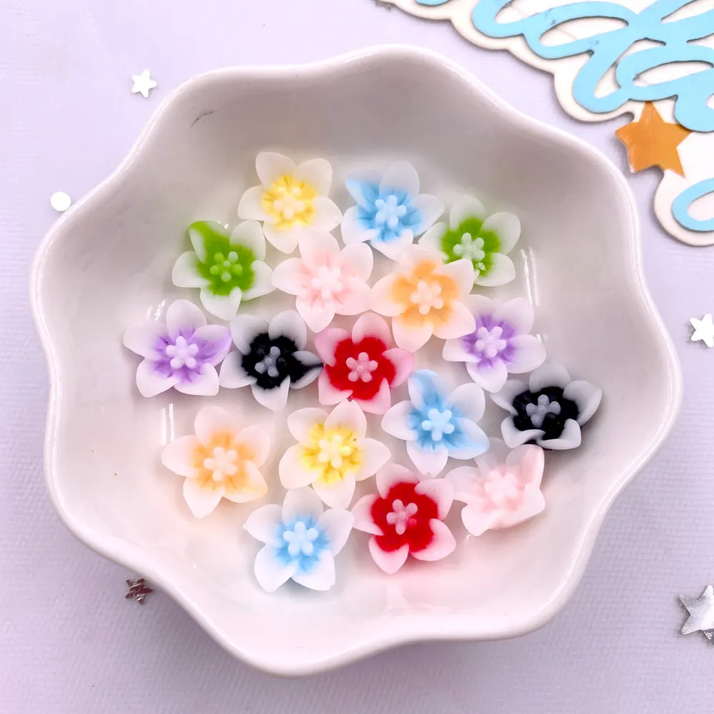 Paradise Jewelry & Watches Llc Photos - 50 stücke Harz 13mm bunte 3d