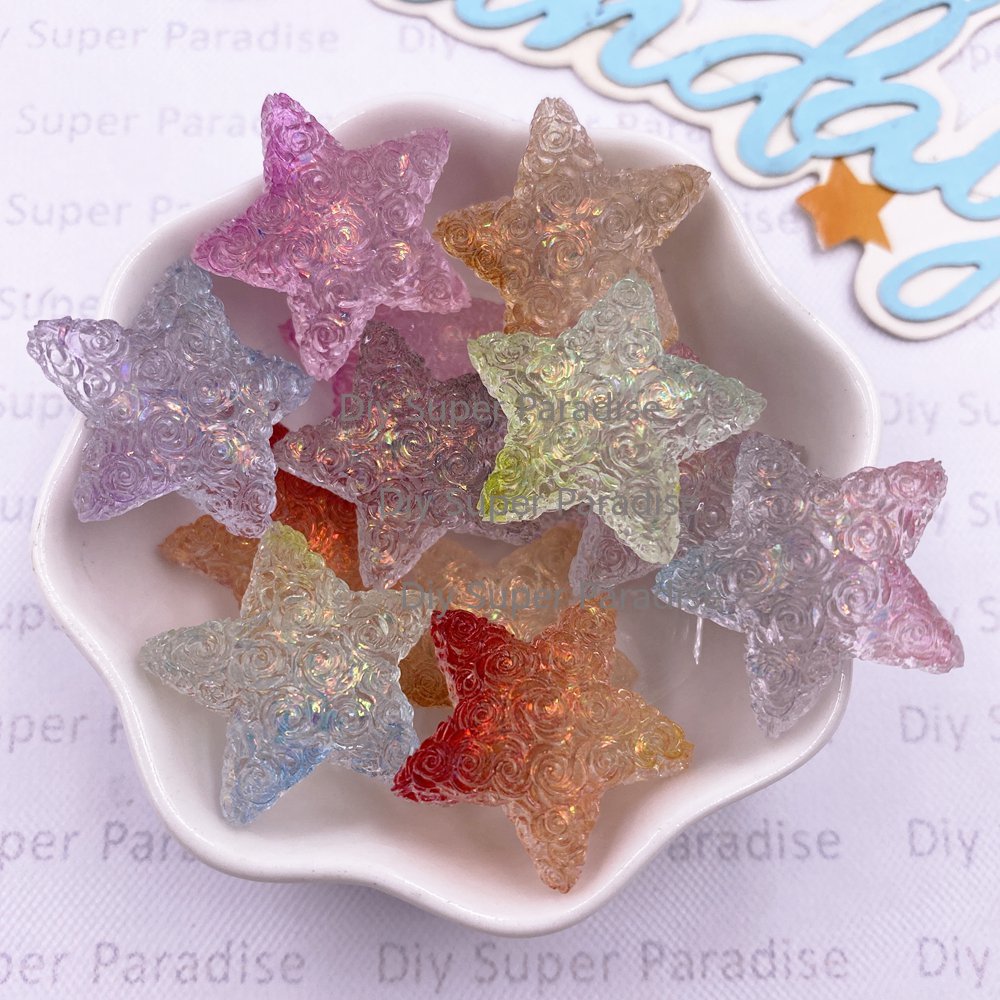 Paradise Jewelry & Watches Llc Photos - 10PCS Harz Klar Candy Farbe Bunte