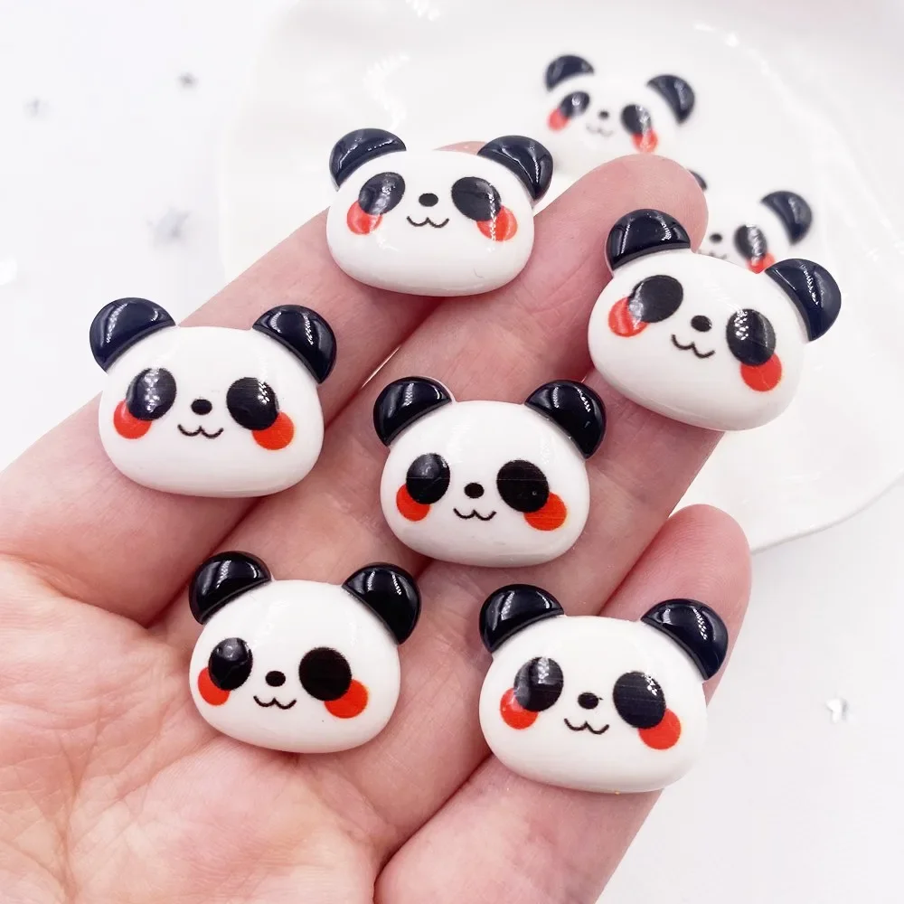 Paradise Jewelry & Watches Llc Photos - 12PCS Kawaii Bunte Harz Schwarz weiß