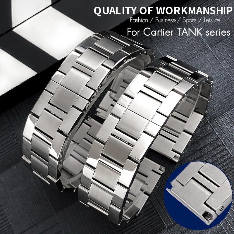 Cartier Watch Santos - Qualität 316l Edelstahl Armband 20,5mm für