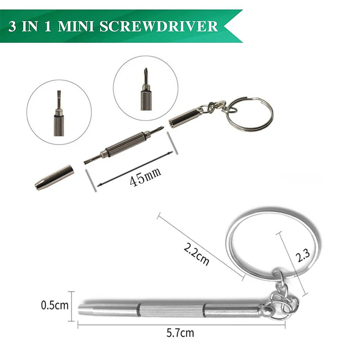 1/2 Stück Präzisions-3-in-1-Sc – Watch Repair Tool Kit Bewertung und Preis