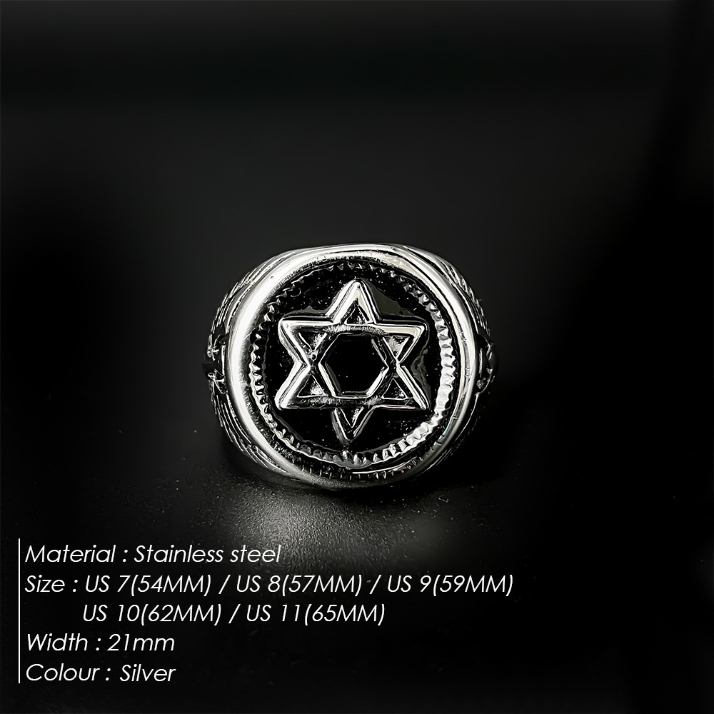 Vintage Davidstern-Ring für He – Mens Signet Ring Bewertung und Preis