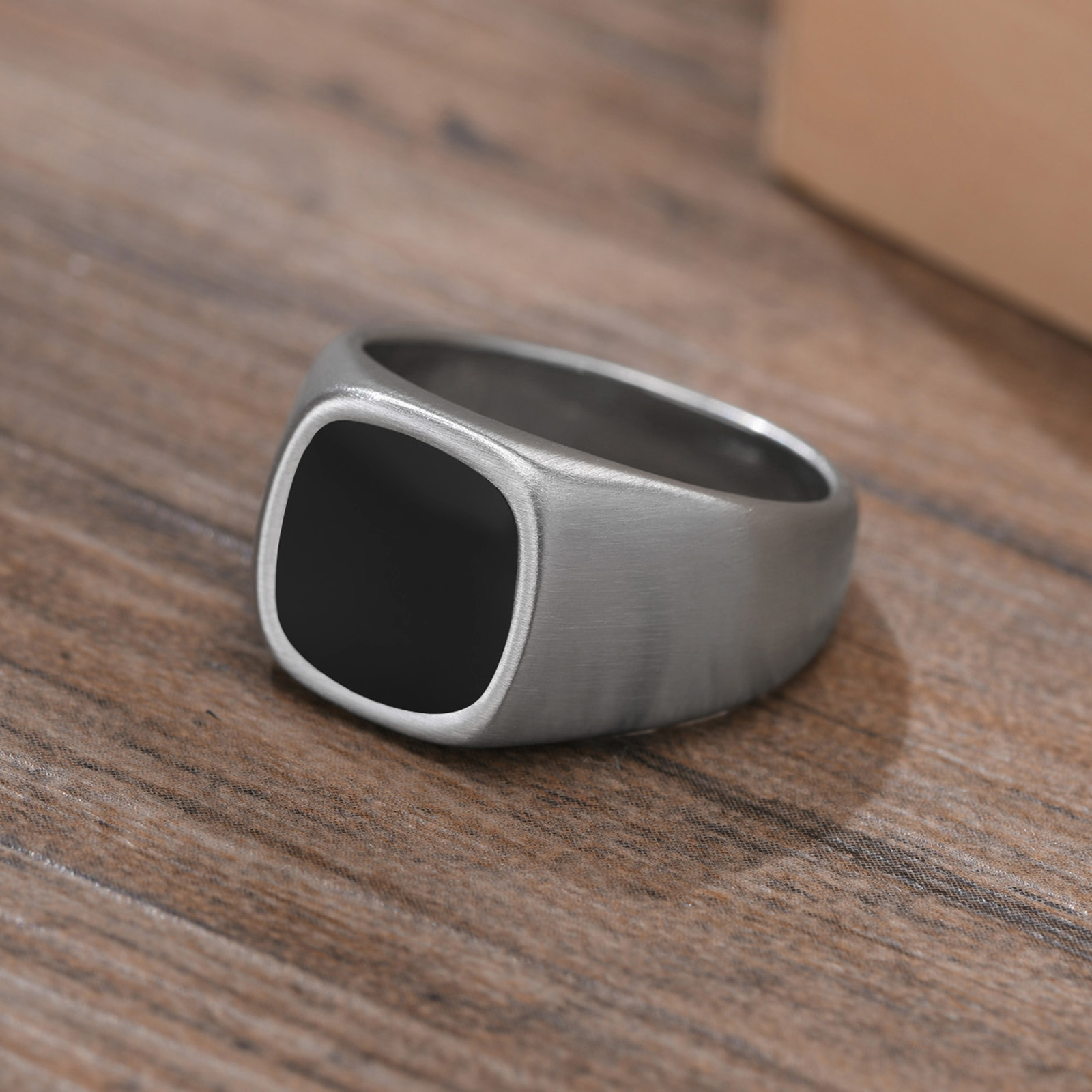 Männer Edelstahl Signet Ring m – Mens Signet Ring Bewertung und Preis