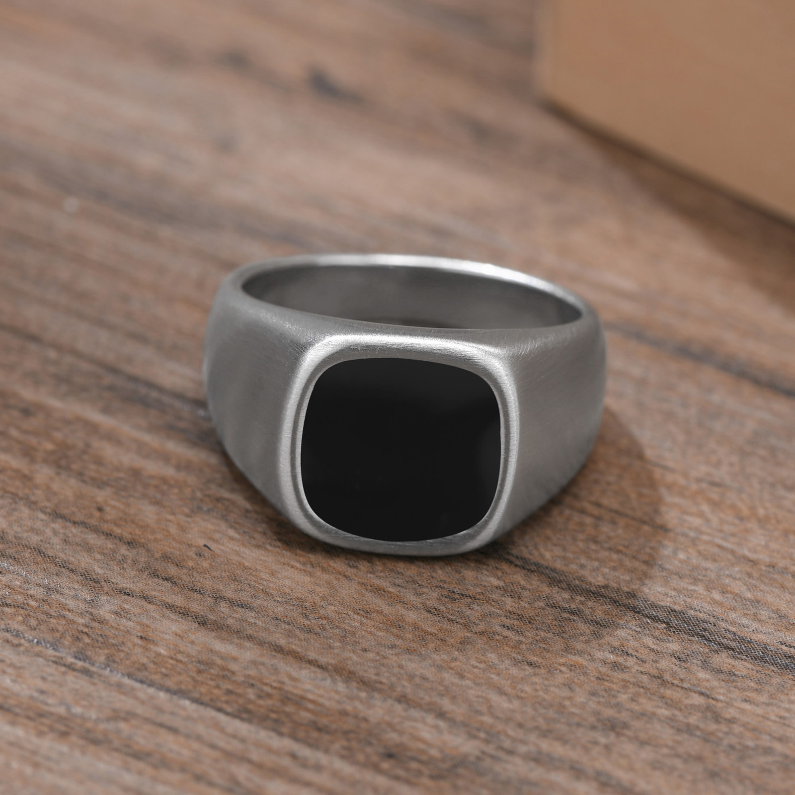 Männer Edelstahl Signet Ring m – Mens Signet Ring Bewertung und Preis