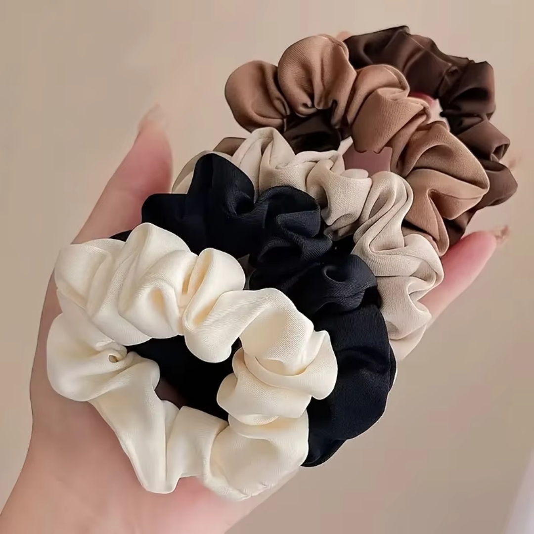 5er-Set Satin-Haargummis: Exqu – Shop Jewelry & Watches Near Me Bewertung und Preis