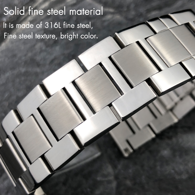 20mm Feines Edelstahl Hochwert – Cartier Watch Santos Bewertung und Preis