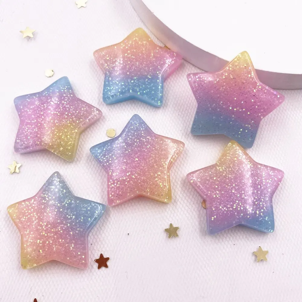 10PCS Glitter Kawaii Harz Bunt – Paradise Jewelry & Watches Llc Photos Bewertung und Preis