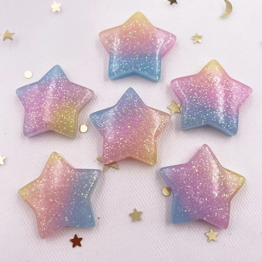 10PCS Glitter Kawaii Harz Bunt – Paradise Jewelry & Watches Llc Photos Bewertung und Preis