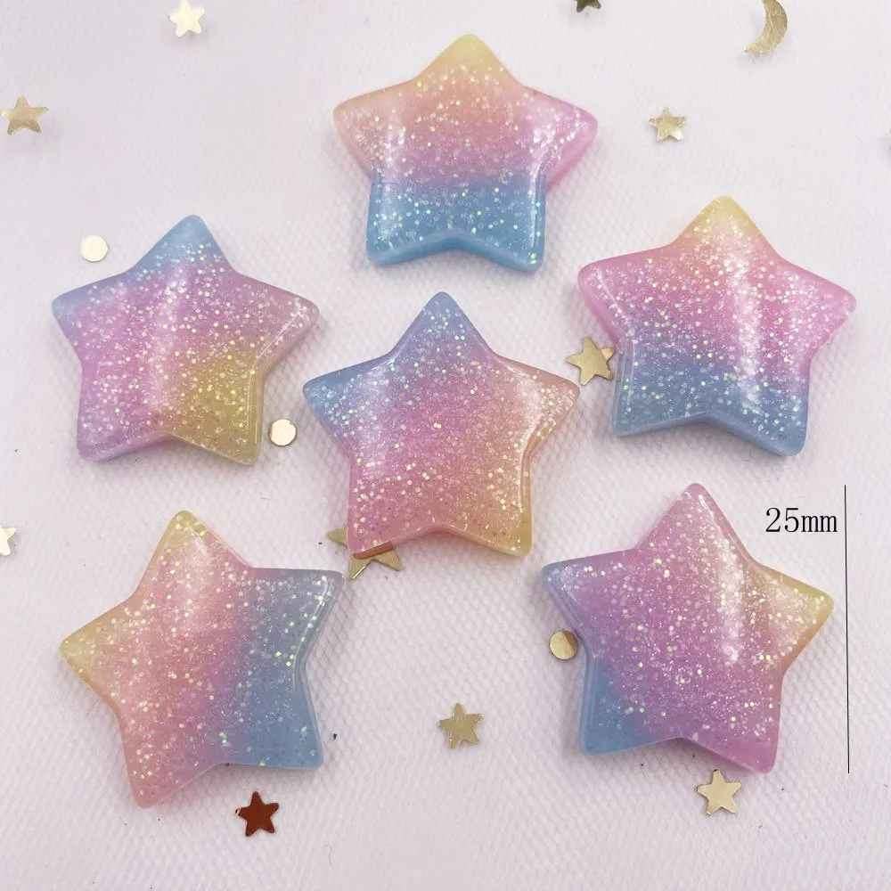10PCS Glitter Kawaii Harz Bunt – Paradise Jewelry & Watches Llc Photos Bewertung und Preis