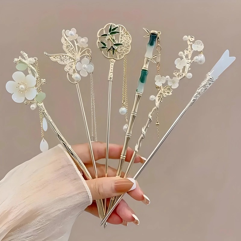 1/6 Stück Eleganter Haarstab i – Shop Jewelry & Watches Near Me Bewertung und Preis