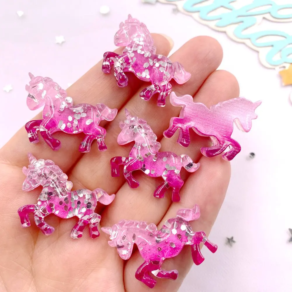 6PCS Bunte Harz Glitter 3D Ein – Paradise Jewelry & Watches Llc Photos Bewertung und Preis