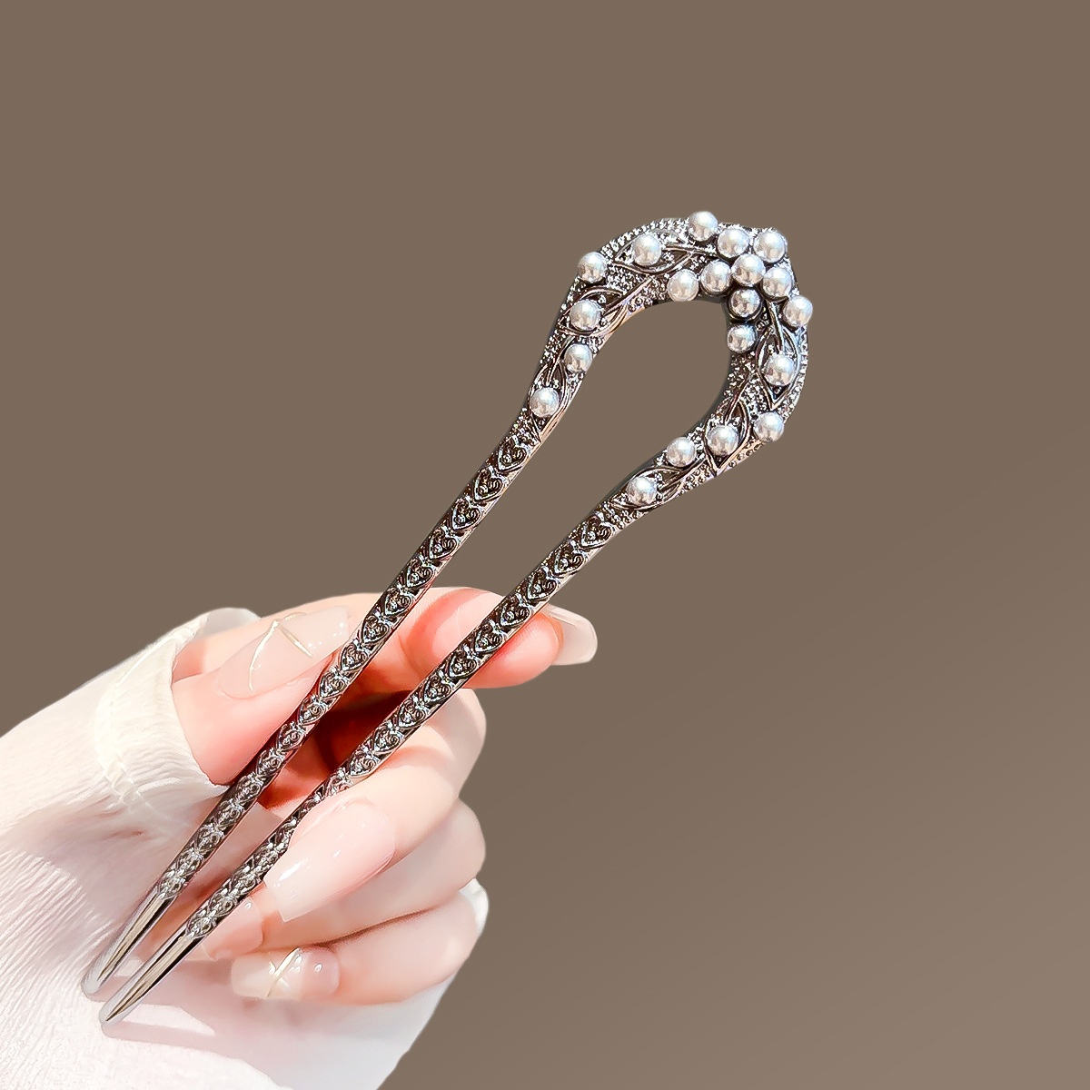 Neue Perle U-förmige Haarnadel – Shop Jewelry & Watches Near Me Bewertung und Preis