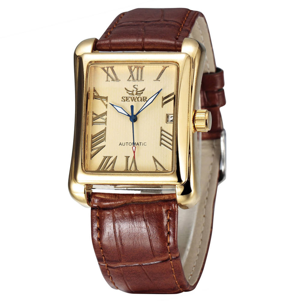 SEWOR Top Marke Luxus Männer U – Cartier Watch Santos Bewertung und Preis