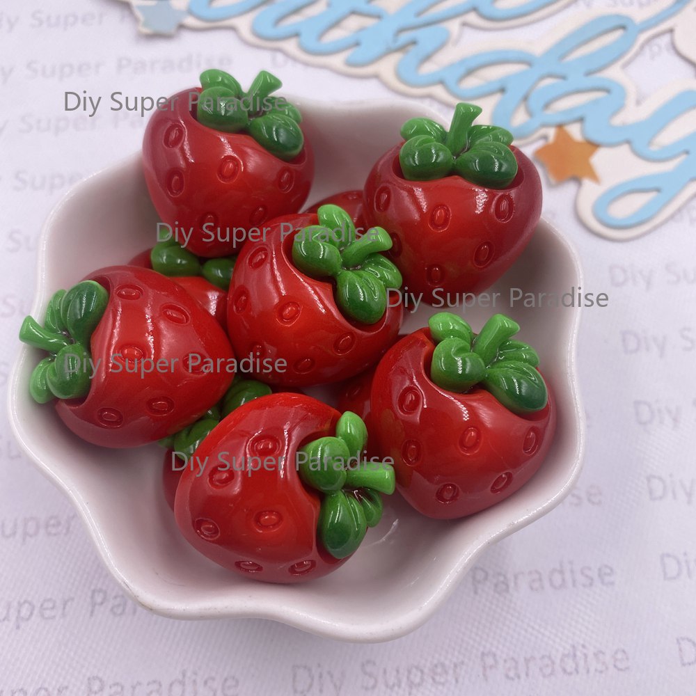 8PCS Resin Kawaii Colorful Red – Paradise Jewelry & Watches Llc Photos Bewertung und Preis