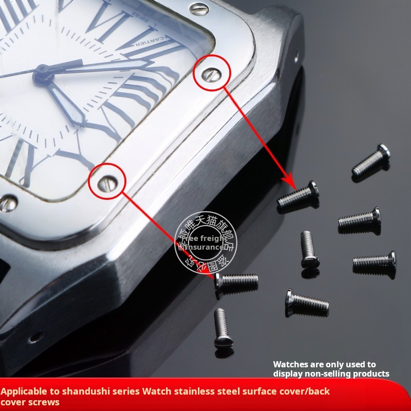 Solide Edelstahls ch raube für – Cartier Watch Santos Bewertung und Preis