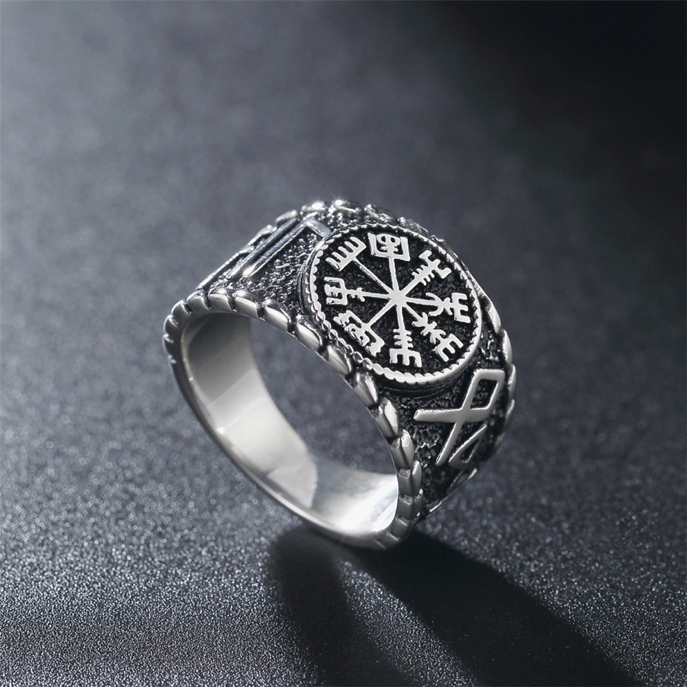 Vintage Viking Rune Signet Sca – Mens Signet Ring Bewertung und Preis