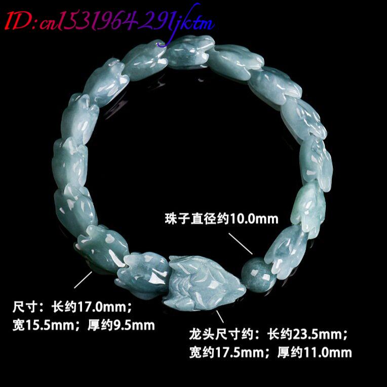 Blaues Burmesisches Jadeit-Dra – Jewelry & Watches Sp Zo O Bewertung und Preis